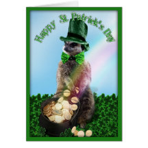 Lucky Meerkat Card