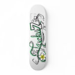 Lucky No. 7 Clear skateboards