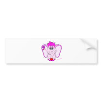 Lucky Pinkie Bumper Sticker