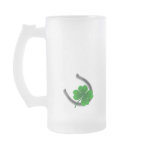 Lucky Pinup Beer Glass Sexy St Patrick's Day Mug