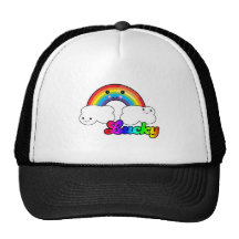 lucky rainbow hats