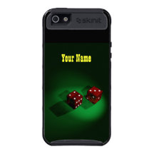 Lucky Red Dice II Skinit Case iPhone 5 Cover