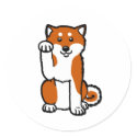 Lucky Shiba stickers