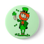 Lucky St. Patrick's Button