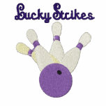 Lucky Strikes embroidered shirts