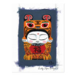 Lucky Tiger Baby Post Card