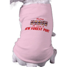 Lucky to Own a New Forest Pony Fun Design Pet Shirt