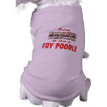 Lucky to Own a Toy Poodle Fun Dog Design pet clothing