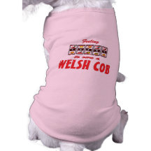 Lucky to Own a Welsh Cob Fun Pony Design Pet Tee