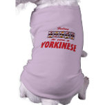Lucky to Own a Yorkinese Fun Dog Design pet clothing