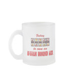 Lucky to Own an Afghan Hound Mix Fun Dog Design mugs