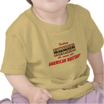 Lucky to Own an American Brittany Fun Dog Design T-shirt