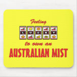 Lucky to Own an Australian Mist Fun Cat Design Mousepad