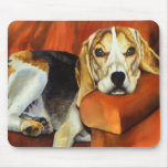 Lucy Beagle Mouse Pad