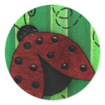 Lucy the Ladybug - bug stickers