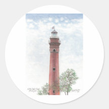 Ludington Lighthouse Sticker