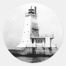 Ludington Lighthouse Stickers