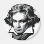 Ludwig van Beethoven Fridge Magnets