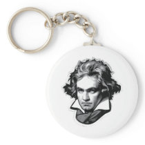 Ludwig van Beethoven Key Chain