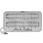 Ludwig Van Beethoven, signature Portable Speaker