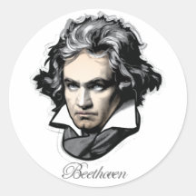 Ludwig van Beethoven Sticker