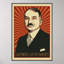 Ludwig von Mises Poster 2009