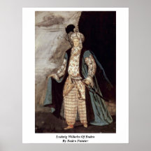 Ludwig Wilhelm Of Baden By Baden Painter Print