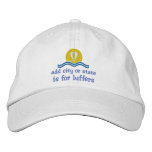Luffers Sunset_"Is For Luffers" Template embroidered hats