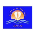 Luffers Sunset_Luff in air Cape Cod postcard