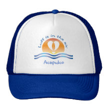 Luffers Sunset_Luff is in the air Acapulco Trucker Hat
