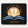 Luffers Sunset_Luff is in the air Cape Cod Mousepads