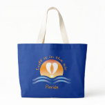 Luffers Sunset_Luff is in the air Florida Tote Bags