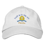 Luffers Sunset_Luff is in the air Florida Embroidered Baseball Cap