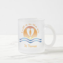 Luffers Sunset_Luff is in the air St. Thomas Mugs