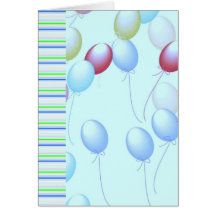 Luftballons Grußkarten