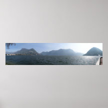 Lugano Lakeview Regata Poster
