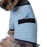 Luggage bag with identification tag pet clothing