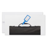 Luggage bag with identification tag photo cards