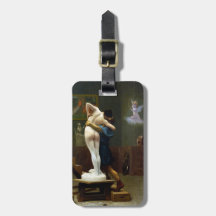 Luggage Tag with Classic Jean-Leon Gerome Painting