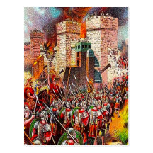 Luke 19:41-44 Jerusalem Will Be Destroyed postcard