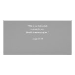 LUKE 22:19 Bible Verse photo cards