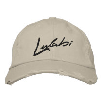 LULABI - Logo 2009 noir sur fond blanc Casquette De Baseball Brodée