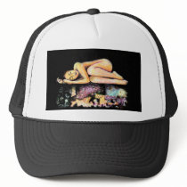 Lullaby, Black Background Hats