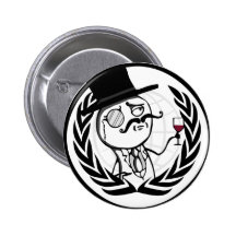 LulzSec Anonymous Logo Pin
