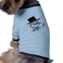 Lulzsec Monocle Guy Doggie Tee Shirt