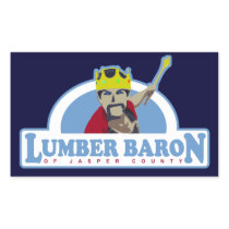 Lumber Baron of Jasper County Rectangular Stickers