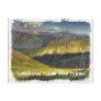 Luminescent Landscape; Yukon Territory Souvenir Post Card