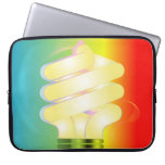 Luminous Light Bulb Electronics Bag Laptop Computer Sleeves