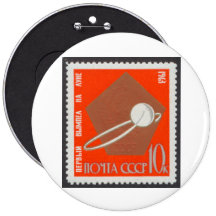 Luna 1 Moon Probe Launched 1959 Pins