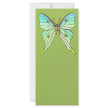 Luna Moth Rack Card Template